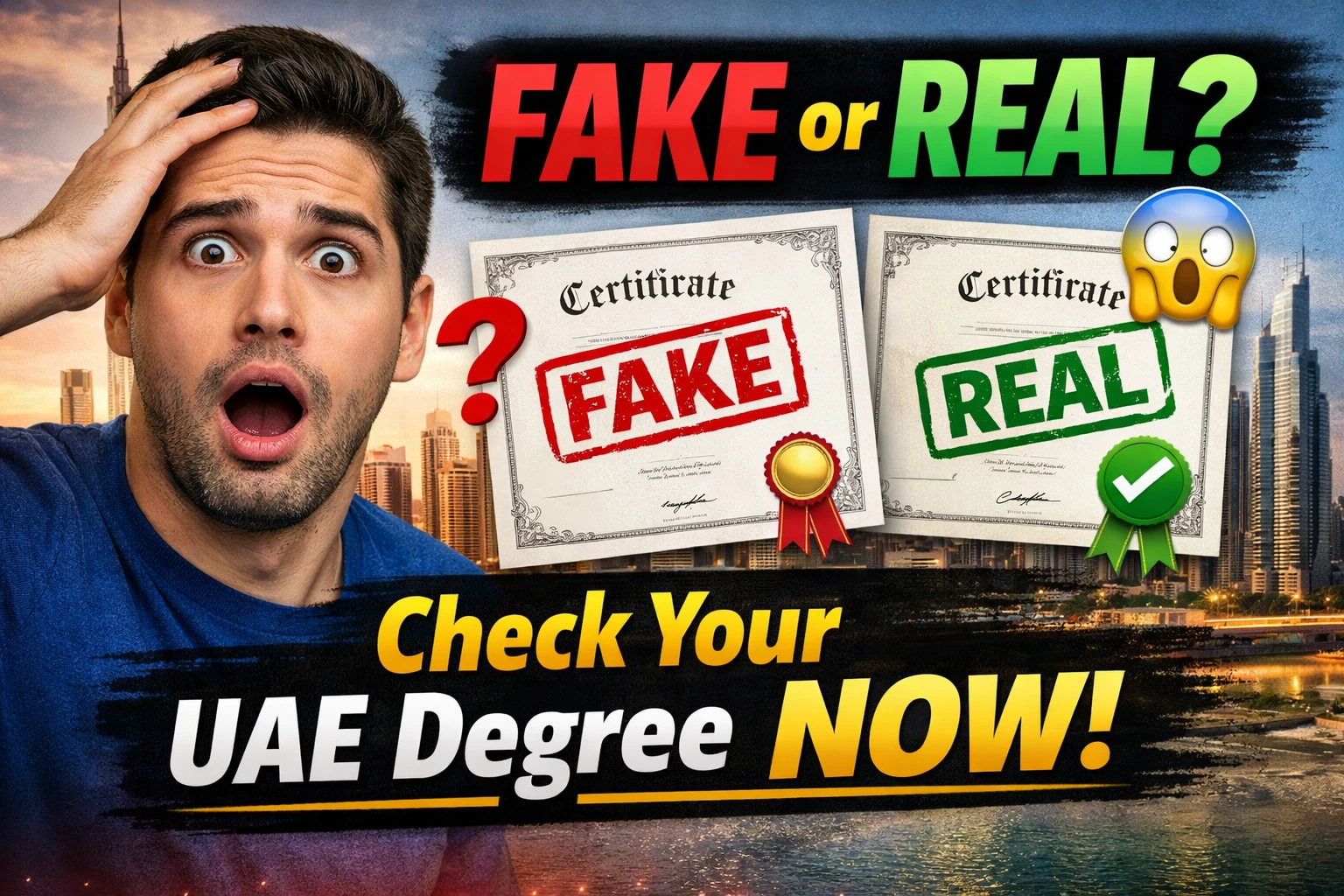 Online Degree in UAE is Fake or Not